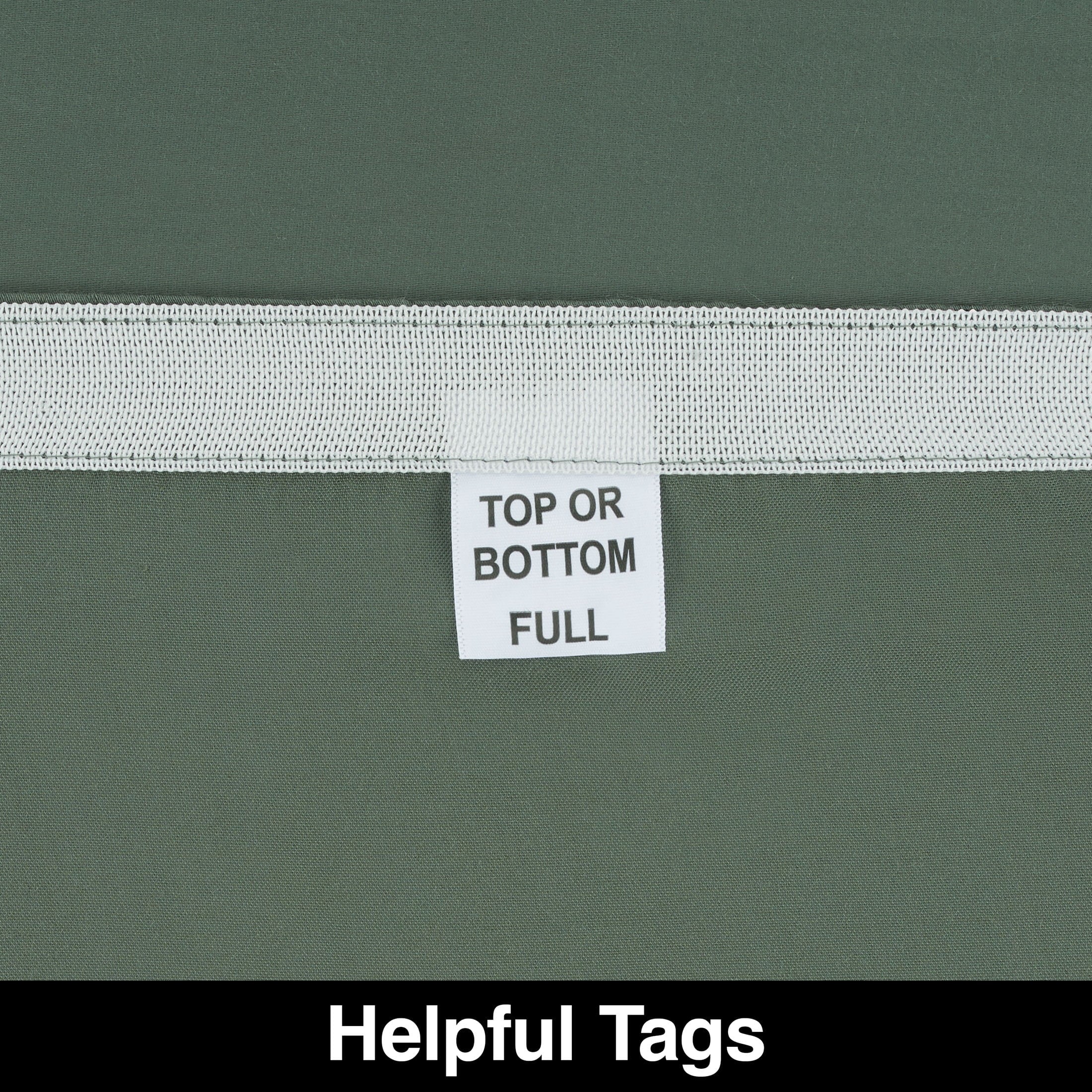 4-Piece & Silky Serenity 100% Bed Sheets Set, Flagstone, Queen - Image 6